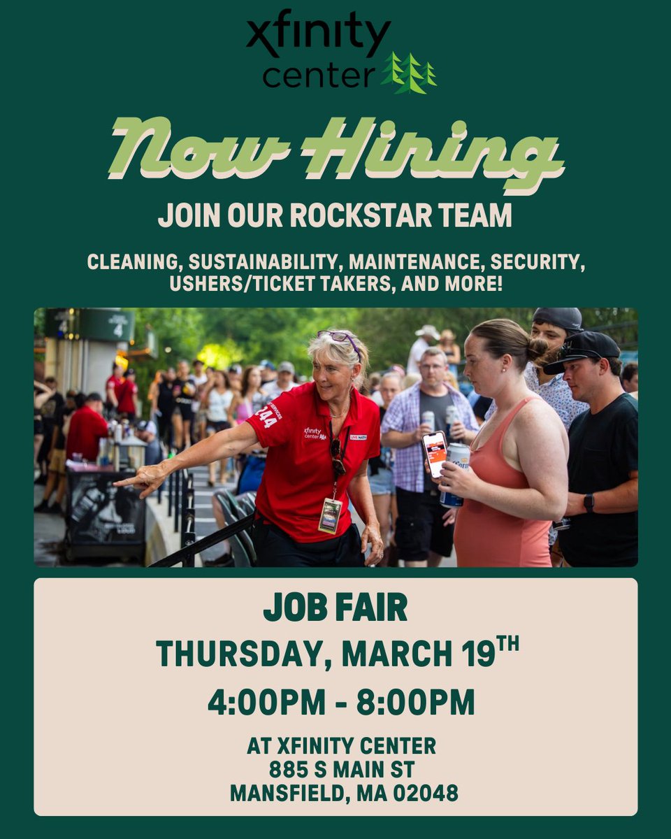 Xfinity Center tweet media