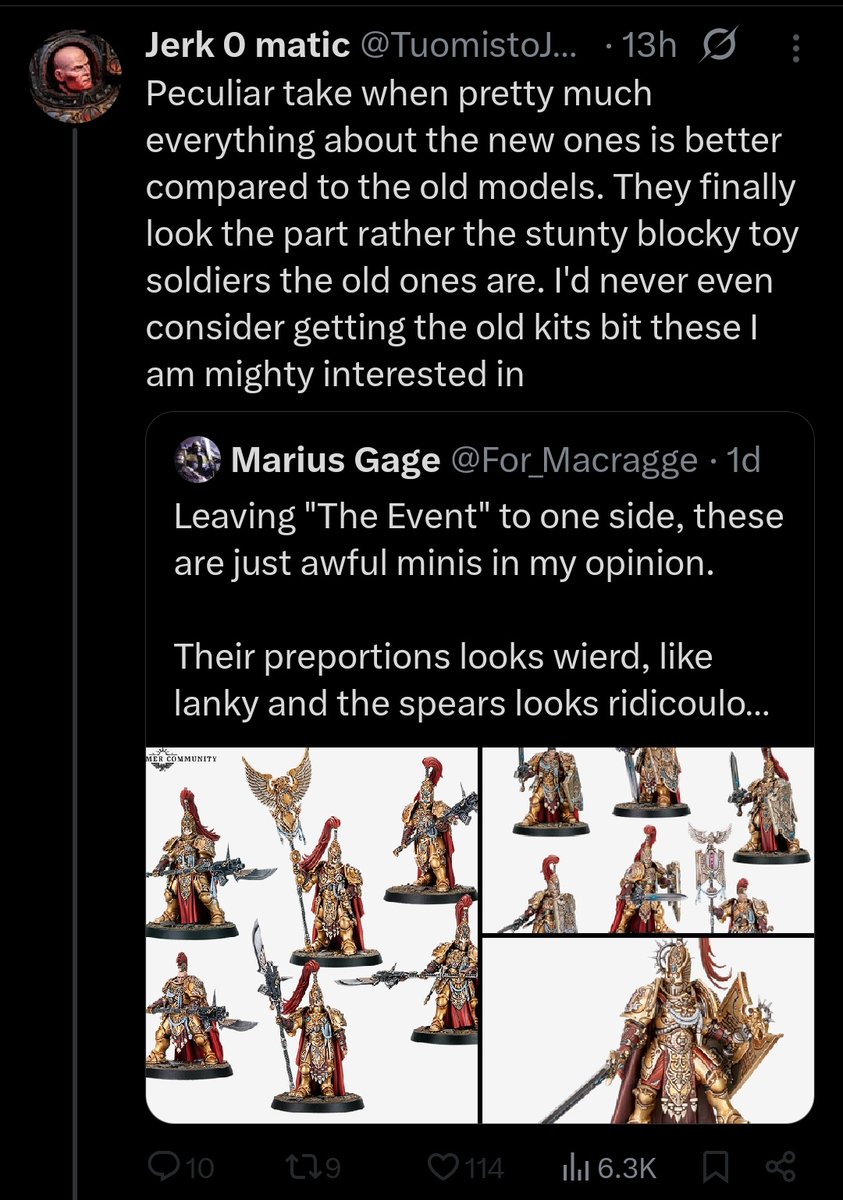 Marshal Bohemond ⚔️⛨ | Space Marine Vtuber tweet media