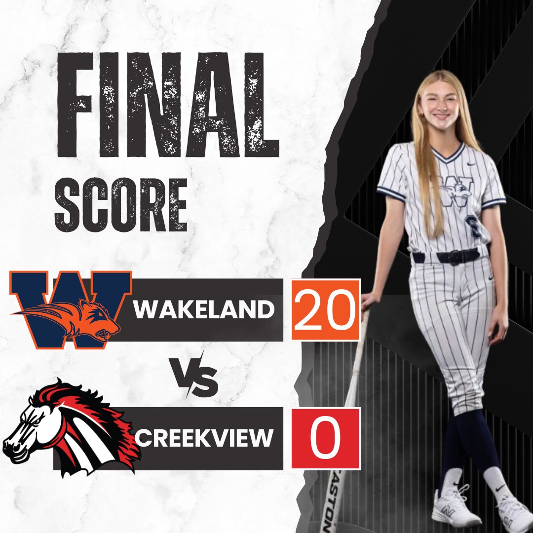 Wakeland Softball tweet media