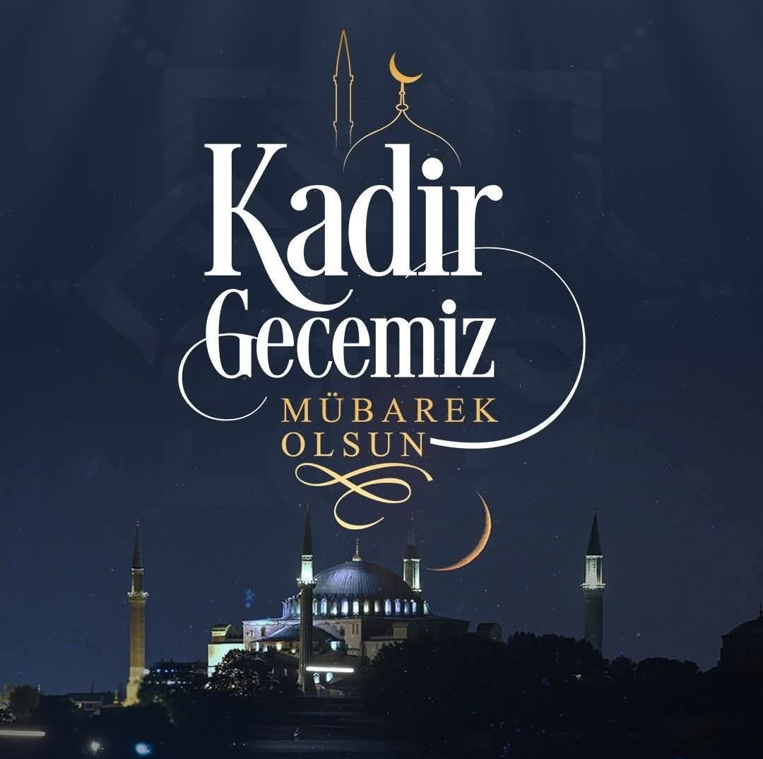 DHMISedatONAYLI's tweet photo. Bin aydan daha hayırlı olan, Yüce Kur'an'ı Kerim'in nazil olduğu Kadir Gece'mizin  Vatanımıza, Milletimize, Tüm İslam Alemine ve sizlere rahmet, mağfiret, bereket, sıhhat ve selamet olarak tecelli etmesini  Yüce Mevla'dan niyaz ederim.
"Kadir Gecemiz Mübarek olsun." https://t.co/iNLAWCM21D