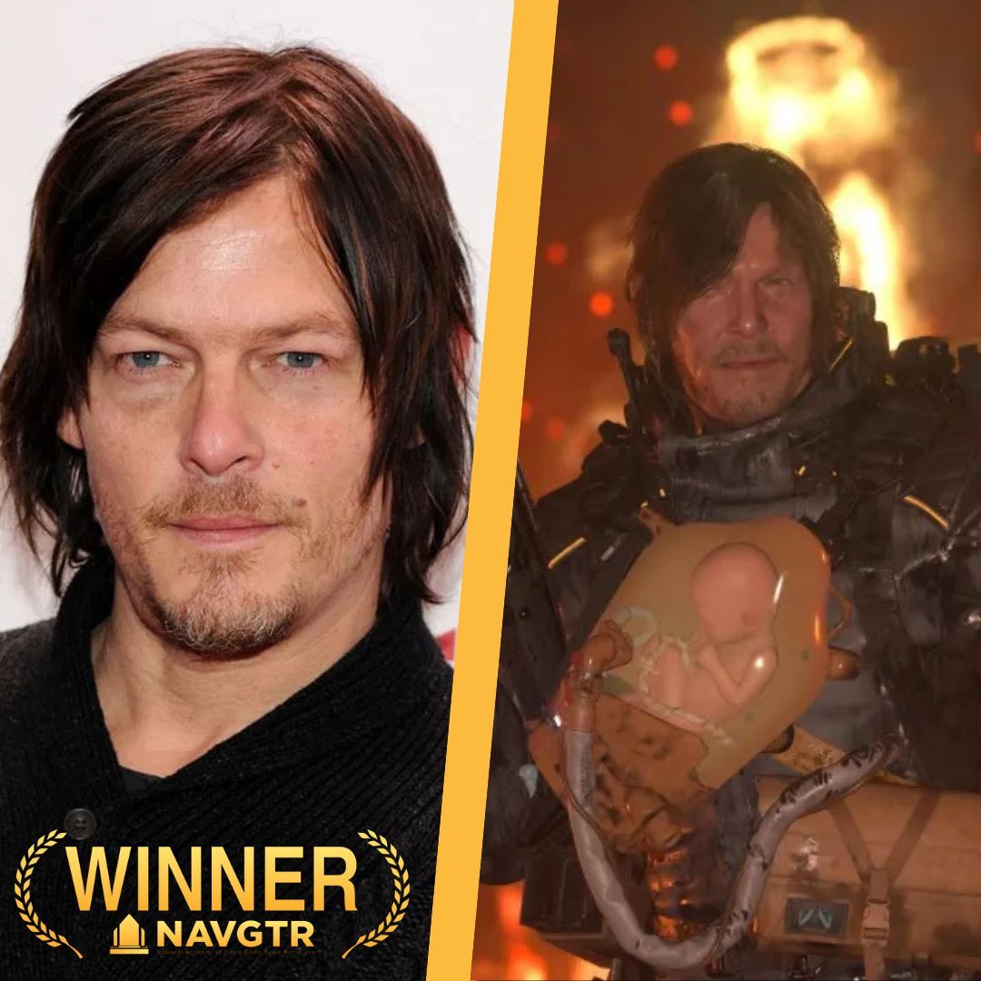 navgtr's tweet photo. Norman Reedus is the winner of NAVGTR’s Lead Performance in a Drama award for his role as Sam in Death Stranding 2: On the Beach! Fellow nominees include Elsie Lovelock as “Lana Benton” in Bye Sweet Carole, Charlie Cox as “Gustave” in  Clair Obscur: Expedition 33, Jennifer English as “Maelle” in Clair Obscur: Expedition 33,and Erika Ishii as “Atsu” in Ghost of Yōtei. View the full list of winners here: https://t.co/2DhZLGgpdp #NormanReedus #DeathStranding2 #DeathStranding2OntheBeach