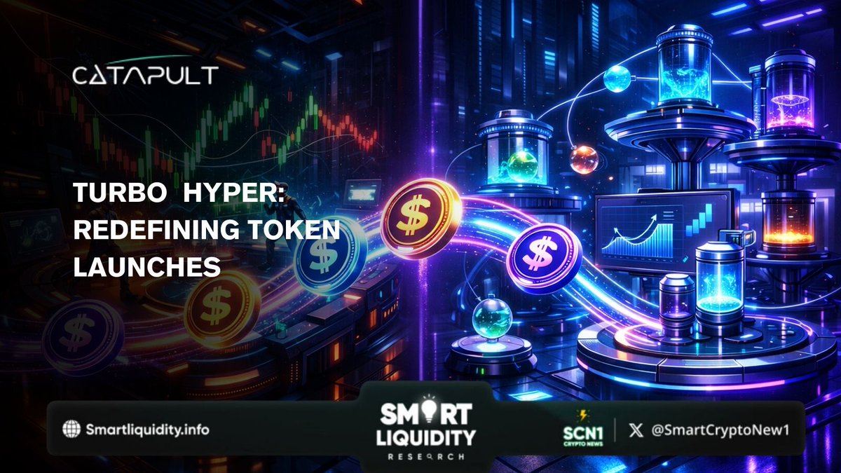 SmartCryptoNew1's tweet image. 🚀 @letsCatapult – the future of token launches! 

#Catapult fix on-chain inefficiencies with two powerhouse modes:

Turbo: Gamified, algorithmic trading—no liquidity needed. ⚡

Hyper: LayerZero-native launchpad with permanent liquidity &amp;amp; multichain support. 🔗

All powered by