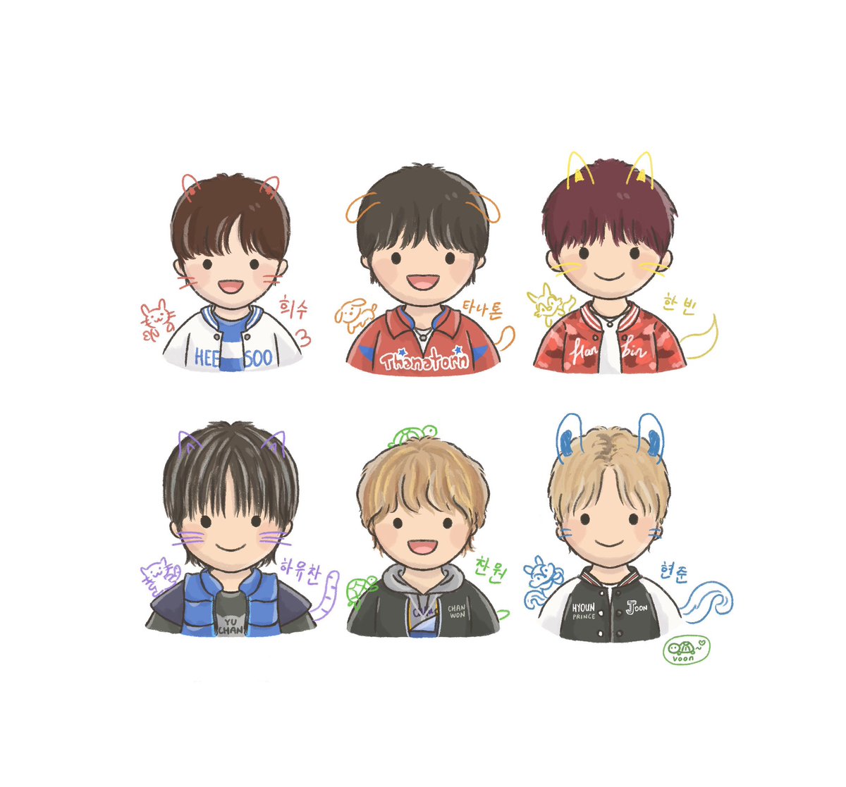 Voon이본💙🐱🐢 tweet media