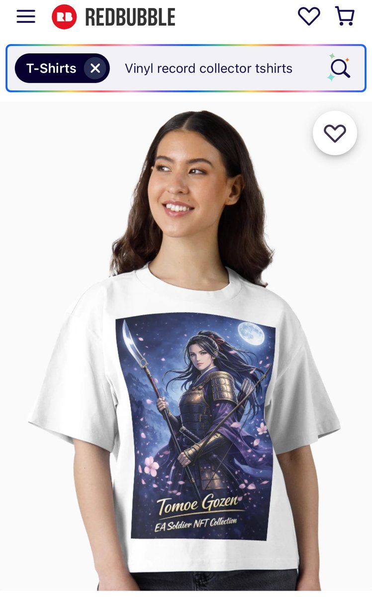 EASoldierNFTCol's tweet photo. ⚔️🇯🇵 Tomoe Gozen – Legendary Japanese Samurai | Boxy T-Shirt
Honor. Courage. Legend.
Inspired by one of the most fearless samurai warriors in Japanese history.
👉 https://t.co/Hm9wE4ME4Q
#TomoeGozen #SamuraiWarrior #JapaneseSamurai #FemaleWarrior #BoxyTShirt #SamuraiSpirit https://t.co/TWeIxOIBPw
