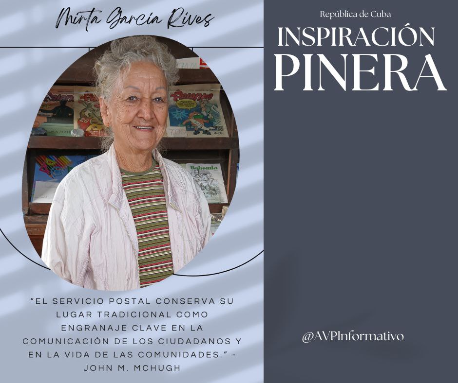 AVPInformativo's tweet photo. 🇨🇺 #InspiraciónPinera Mirta García Rives, “Mírtica”, lleva 34 años abriendo cada mañana el kiosco de periódicos frente a la terminal de ómnibus de Nueva Gerona, #IslaDeLaJuventud. Constancia, cariño y compromiso que hacen de la prensa cubana un encuentro diario con la comunidad. https://t.co/o5OzhVGBTU