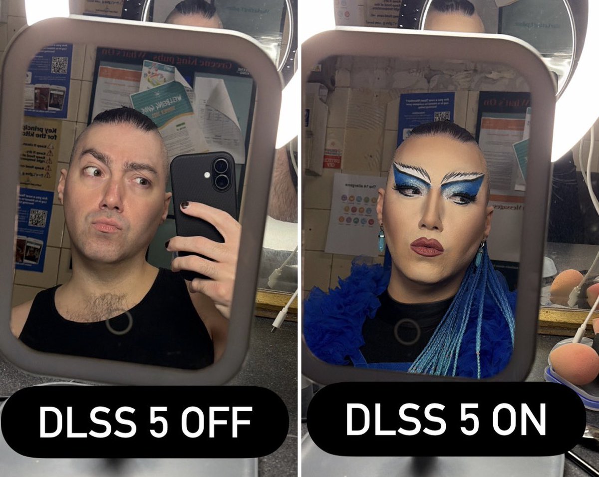 Here’s one for the gamers…
Nvidia DLSS 5 running at its finest