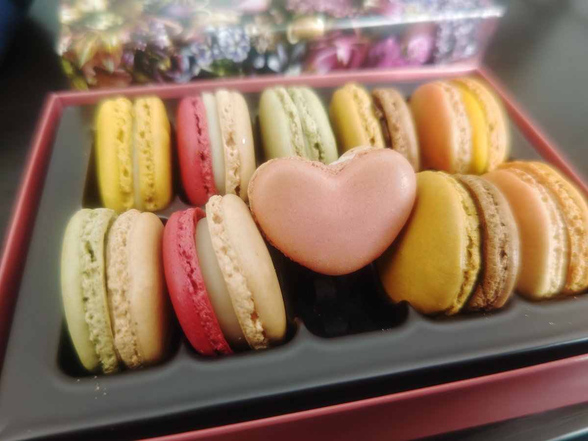 ハートのマカロンヾ( 〃∇〃)ﾂ ｷｬｰｰｰｯ♡