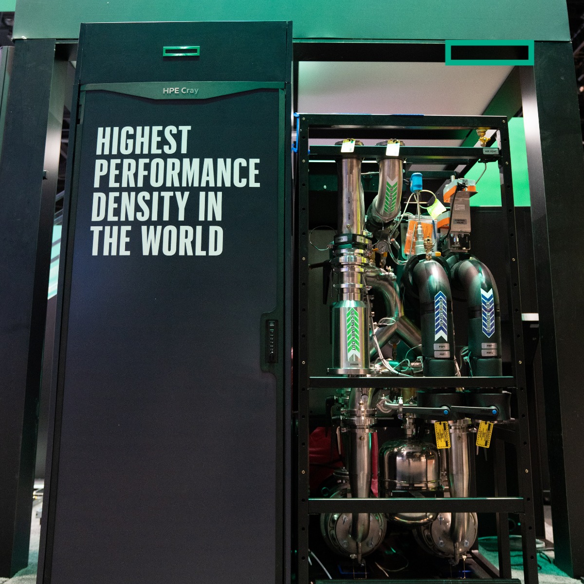 HPE's tweet photo. We’re innovating again. At GTC26, we’re announcing significant expansion of the NVIDIA AI Computing by HPE portfolio as we redefine how enterprises deploy, operationalize, and scale AI. Here’s what you need to know.