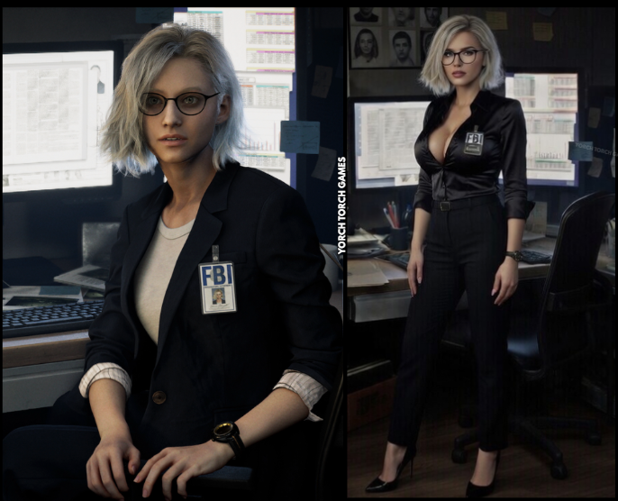 YorchTorchGames's tweet photo. Everyone is talking about NVIDIA's DLSS 5.

And yes, it's a victory.

But I still haven't seen anything close to what we really want,

A Grace Ashcroft that looks like the one on the right:
confident and beautiful.

No one wants the depressed, confused individual on the left. https://t.co/bHDxUHB9RL