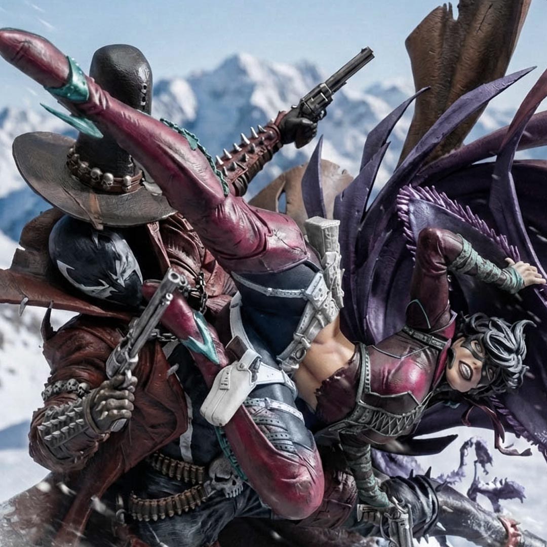 CustomsHunter's tweet image. Dakota, the daughter of Violator (Gunslinger Spawn 03)

Gemini 3 Pro / Seedream-4.5 / Wan2.6-image

#hunter_r_customs #spawnfanart #AI_Spawn #spawniverse