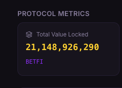 Here is an update on the $BETFI staked (just about a 1/3 of the supply) in just 6 hours! betfi.poker