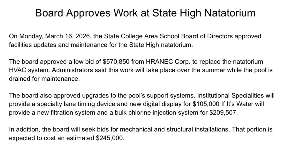 Centre County Report tweet media