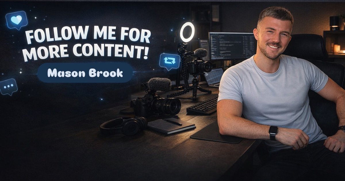 Mason Brook | Male UGC Creator tweet media