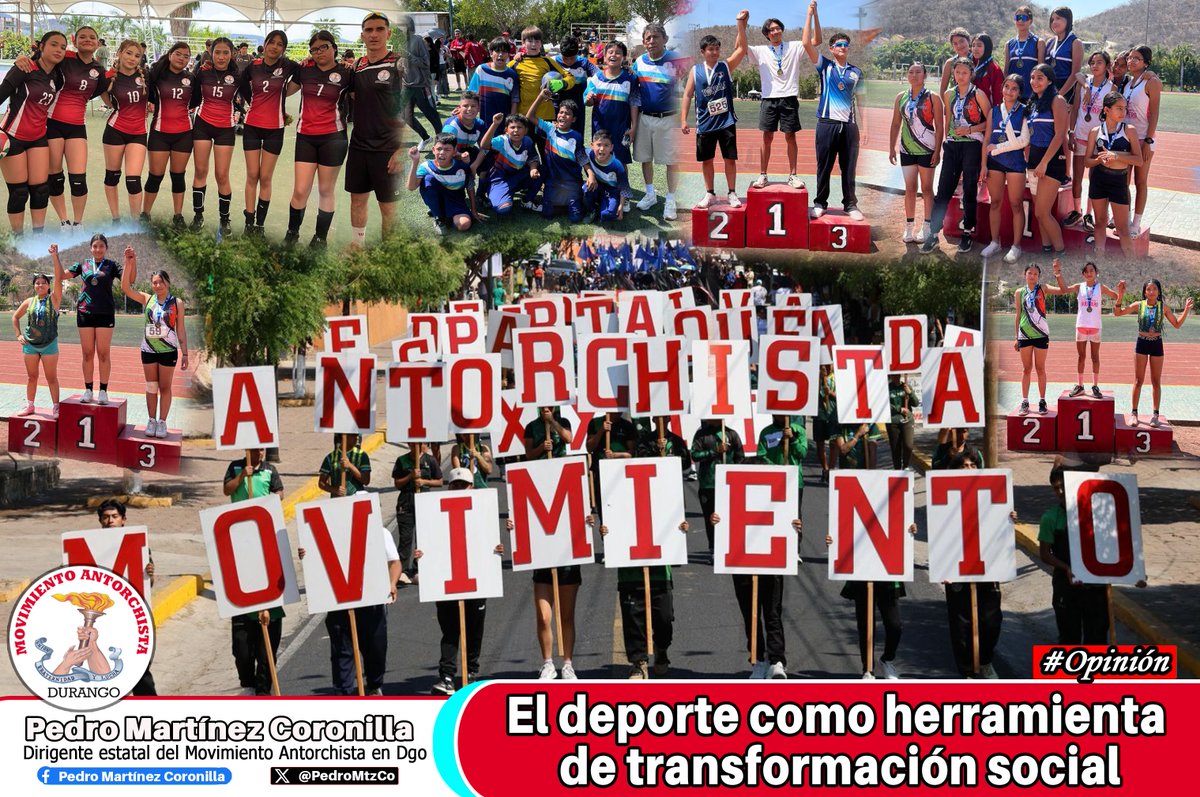 #Opinión: El #deporte como herramienta de transformación #social | “Si el #pueblo trabajador es capaz de #organizar un evento deportivo de gran magnitud con recursos limitados, también puede aspirar a lograr #transformaciones más profundas en la sociedad”

facebook.com/share/p/1ECmnG…