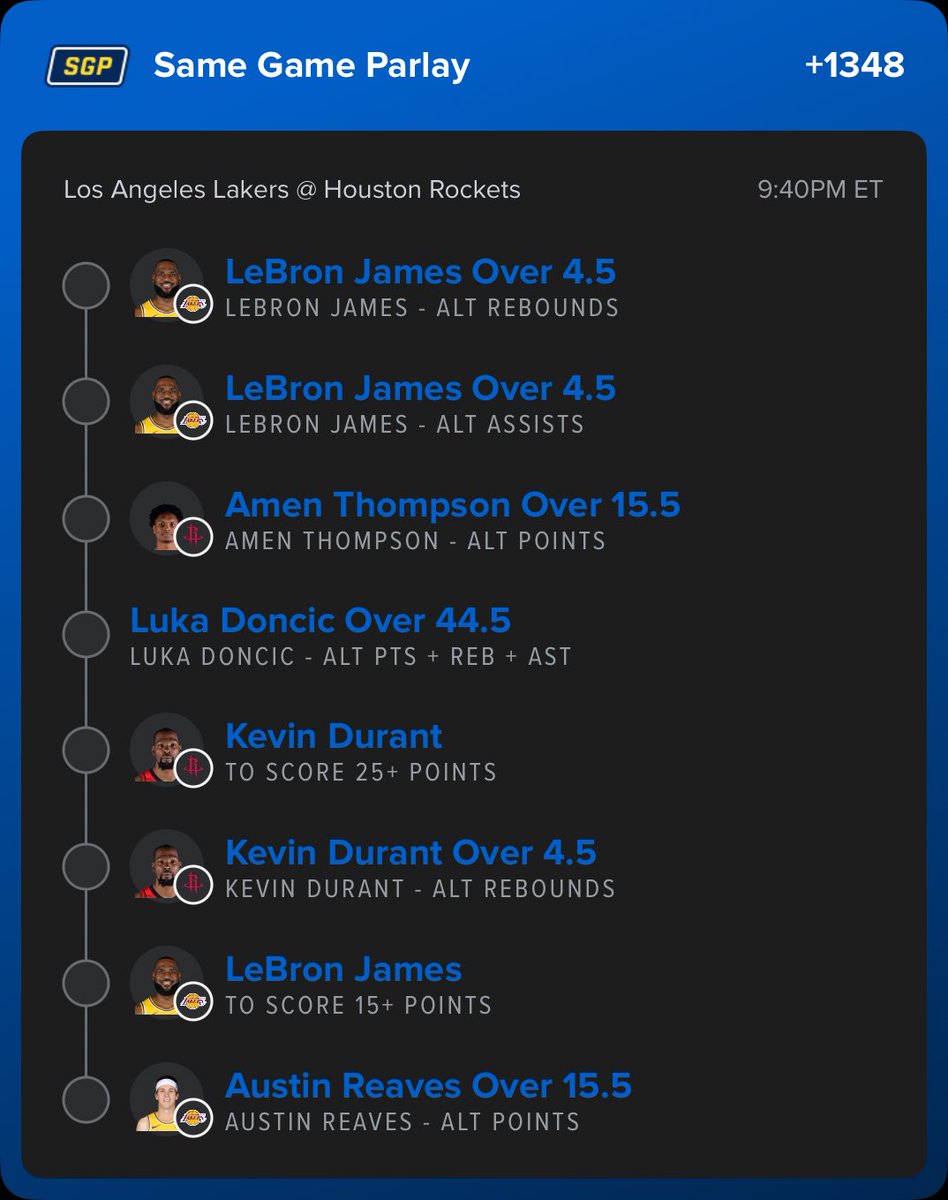 PickTwit123's tweet photo. Getting the @lakers v @rockets play out now @NBAonNBC #Gambling𝕏 https://t.co/QWwWMbb6s0