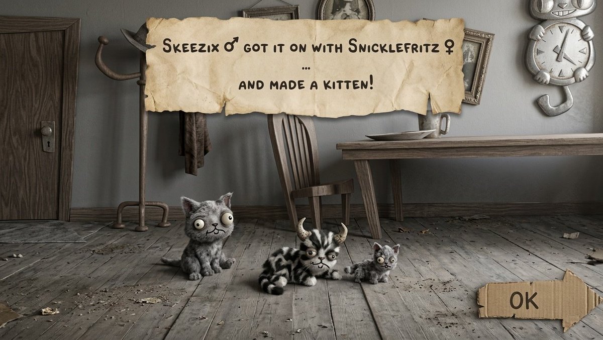 Acabo de activar el DLSS 5 en Mewgenics 😦😱😱