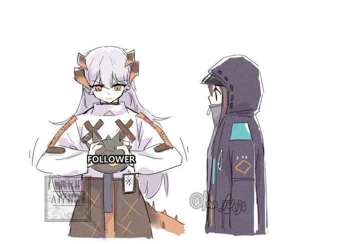 オリジムシ美味しいですよね(再 My followers r so delicious #アークナイツ #Arknights