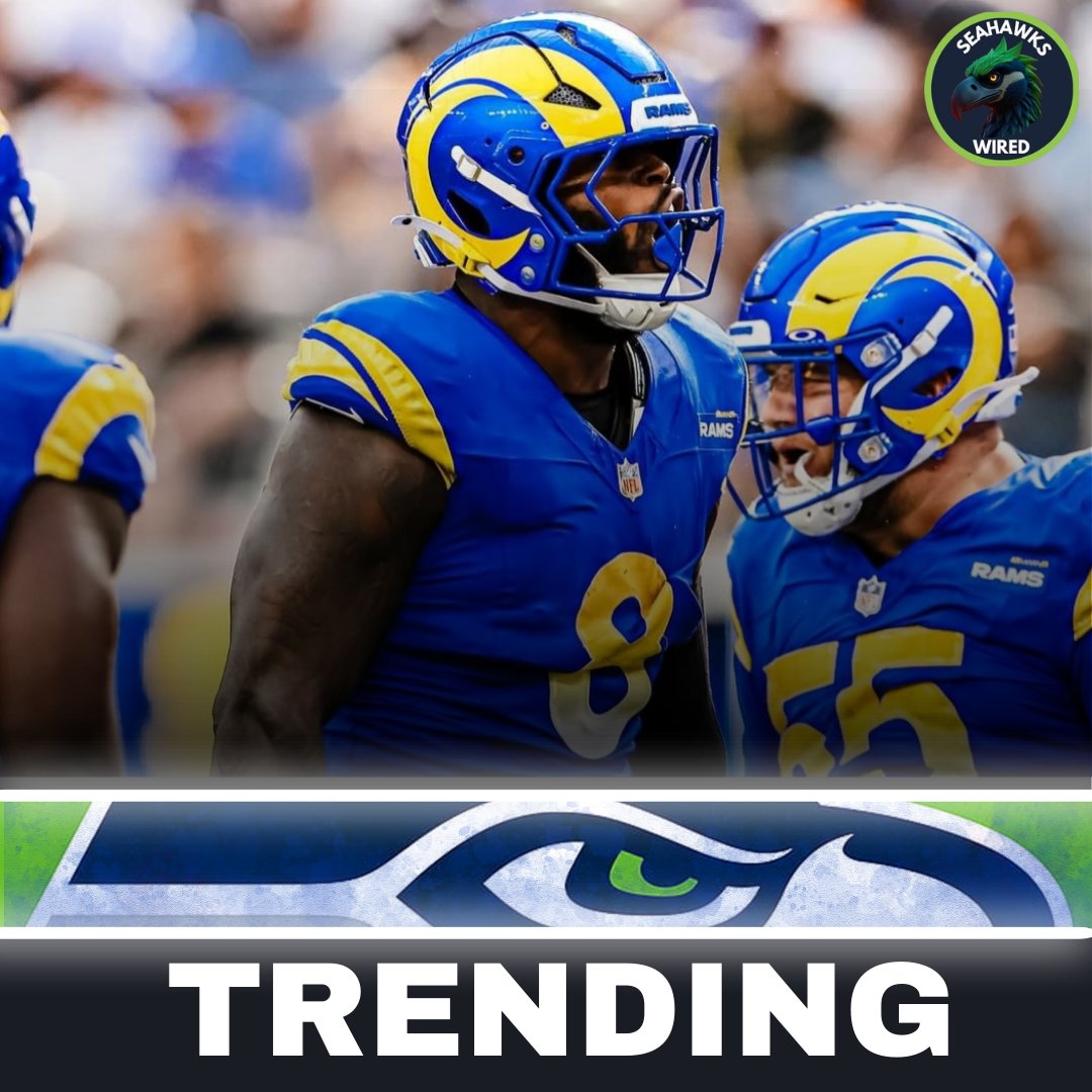 seahawks_wired_'s tweet image. #Rams DE Jared Verse on the #Seahawks offensive linemen:

"I'll give Seattle this, and I don't f**k with them at all, but that second time we played them, I was about to whoop one of the o-lineman's a**, and all five of they a**es came up on my a**."

(via The Rush Podcast)
(📷/