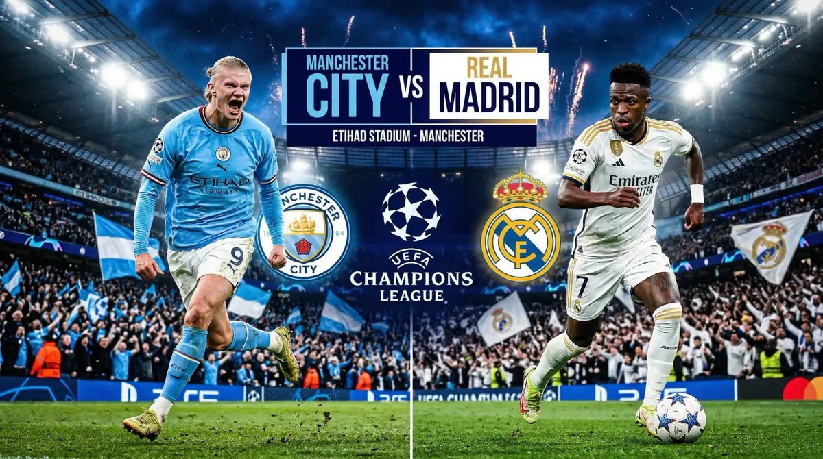Manchester City vs Real Madrid: Can The “Cityzens” overturn the deficit?