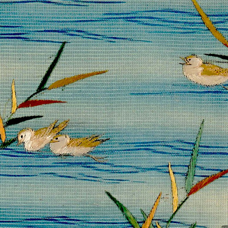水鳥、犬、蝶。これらの生き物は太田記念美術館で開催中の「表装ー肉筆