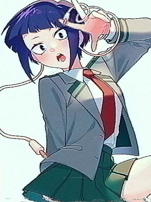 ガビガビにするやつで遊んでた