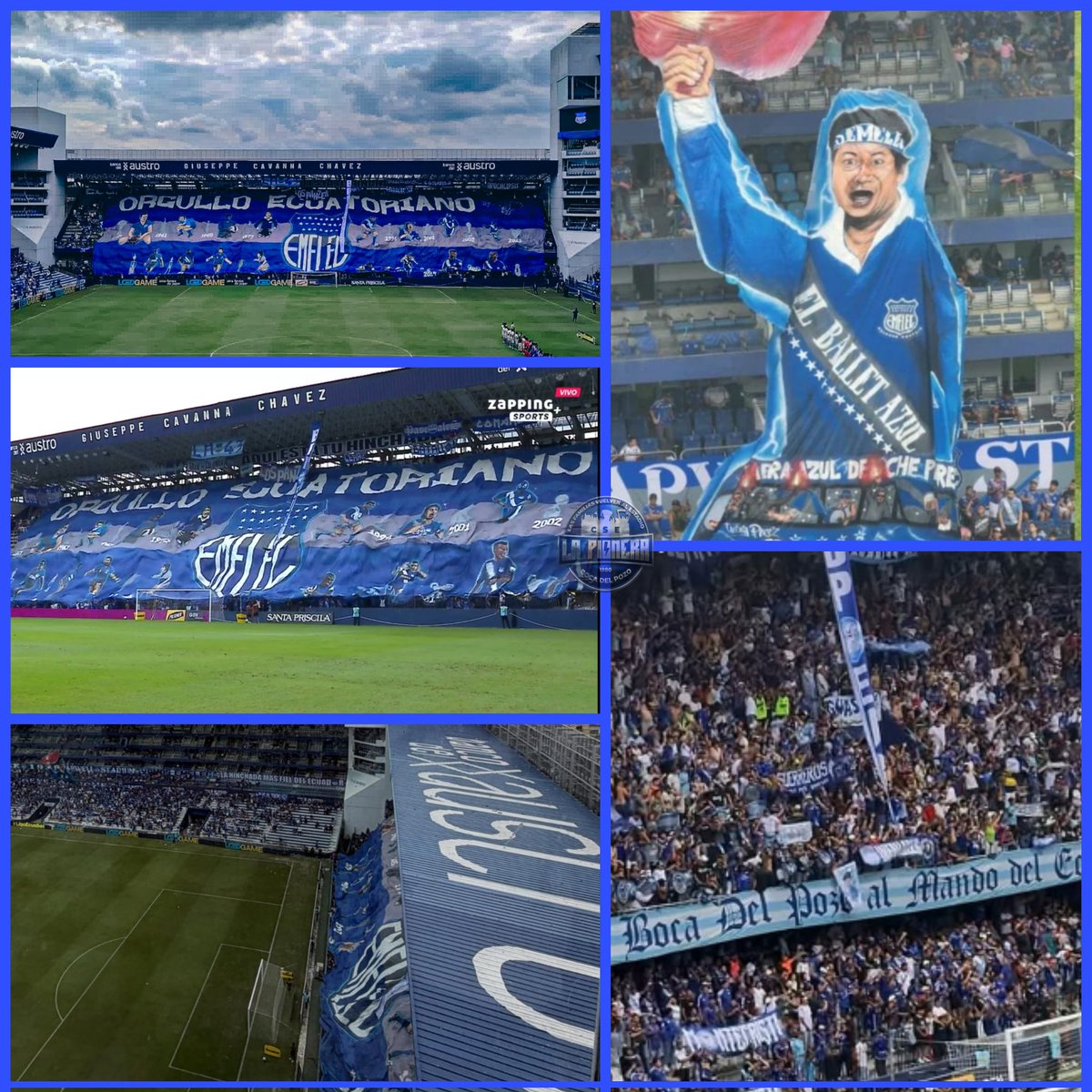 La hinchada presente el día de ayer, con los primeros 3 puntos del año, Jueves una vez más y el domingo Ambato.

Siempre vamos a todo lado, la primera barra brava del país.

#Comunicacionesbdp
#Lapionerabdp