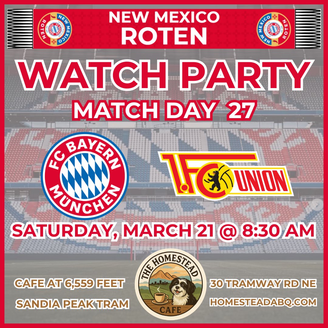 NewMexicoRoten's tweet photo. This week … Auf Geht’s! https://t.co/tffpNvhtPa