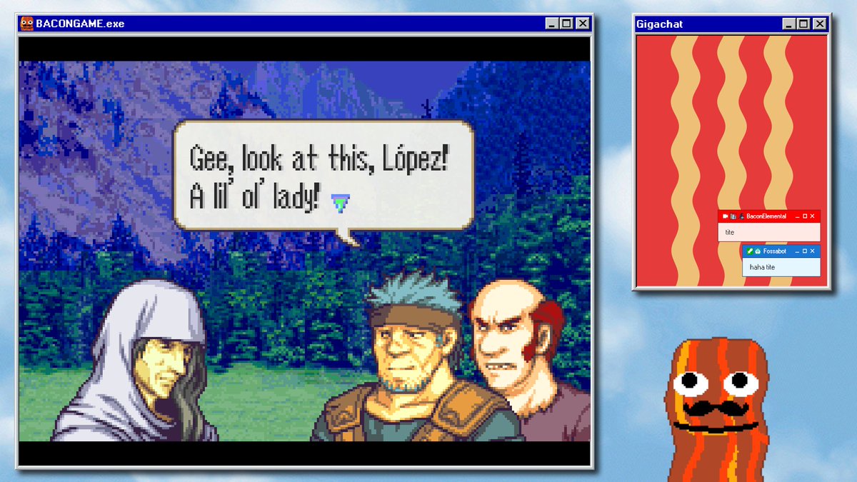 Bacon Elemental 🥓🧍 VTuber tweet media