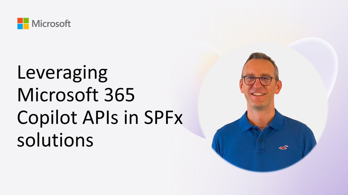 Microsoft 365 Developer tweet media