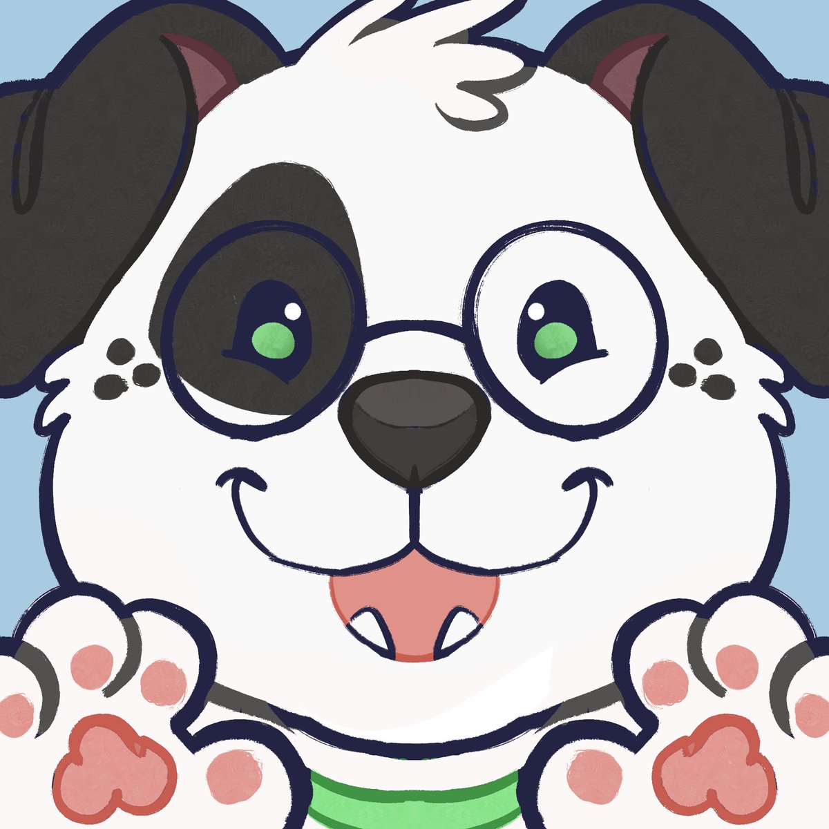 A_spottyPuppy's tweet photo. cute icon I got from @colourpuppys https://t.co/lzRnxt1REq