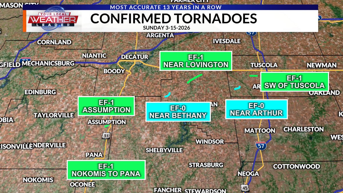 Kevin Lighty - WCIA 3 Chief Meteorologist tweet media