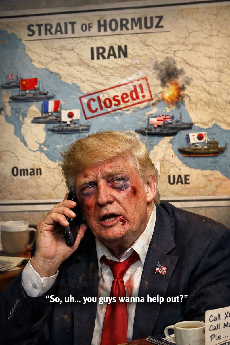 ASIAN_MOUTH's tweet image. A bully has a bigger mouth than his ability to actually be useful.
#TrumpNeedsHelp #HelpWanted #IranWar