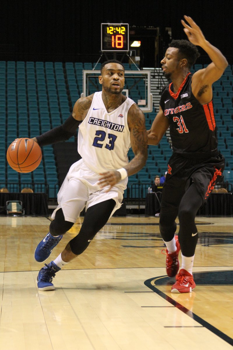 Creighton and Rutgers have met one previous time.

It came on Nov. 23, 2015 at MGM Grand Garden Arena in Las Vegas, an 85-75 Bluejay win.

When the teams meet on April 2, 2026...it'll once again be at MGM Grand Garden Arena in Las Vegas.