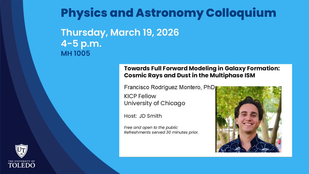 University of Toledo Astronomy & Astrophysics tweet media