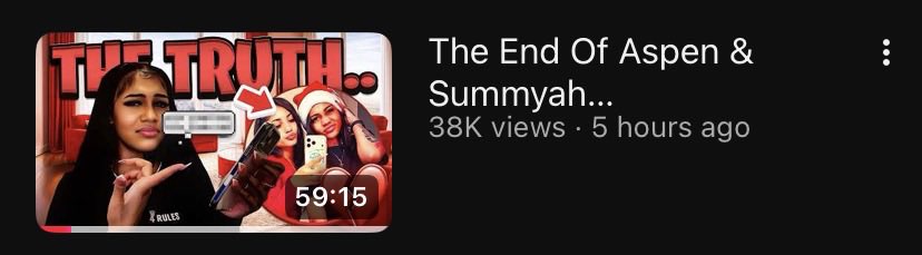 Watch Aspen And Summyah Be Cool With Eachother By Summer Time 😭😂