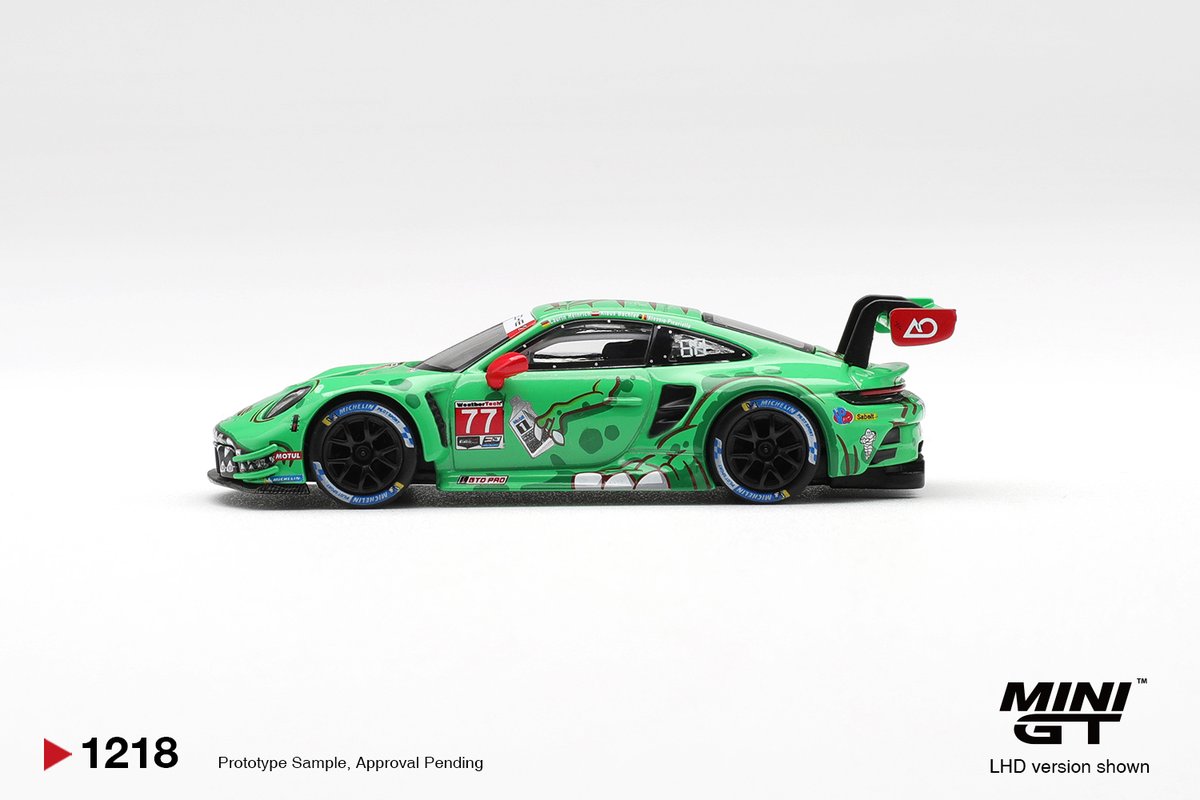 💚MGT01218-L/BL 1/64 ポルシェ 911 GT3 R (992) IMSA セブリング12
