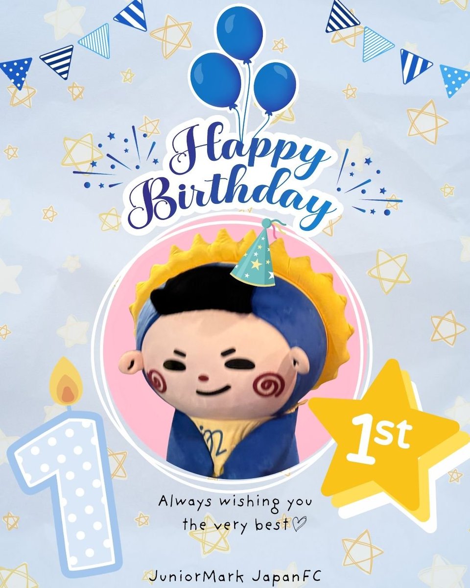 ⭐️🎂⭐️HAPPY 1ST BIRTHDAY JUMMO⭐️🎂⭐️

Happy birthday to our super energetic kid🎉
Sending lots of love from Japan💛💙

JUMMO BORN TO BE A STAR

#JUMMO1stBirthday
#JUMMO

 🎉  🎉  🎉  🎉  🎉  🎉  🎉
