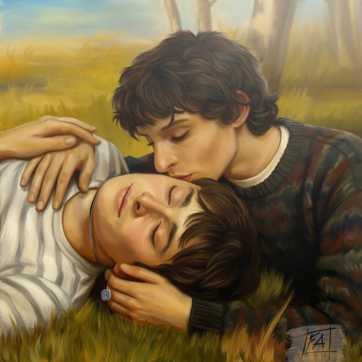 Fallen 💛💙 tweet media