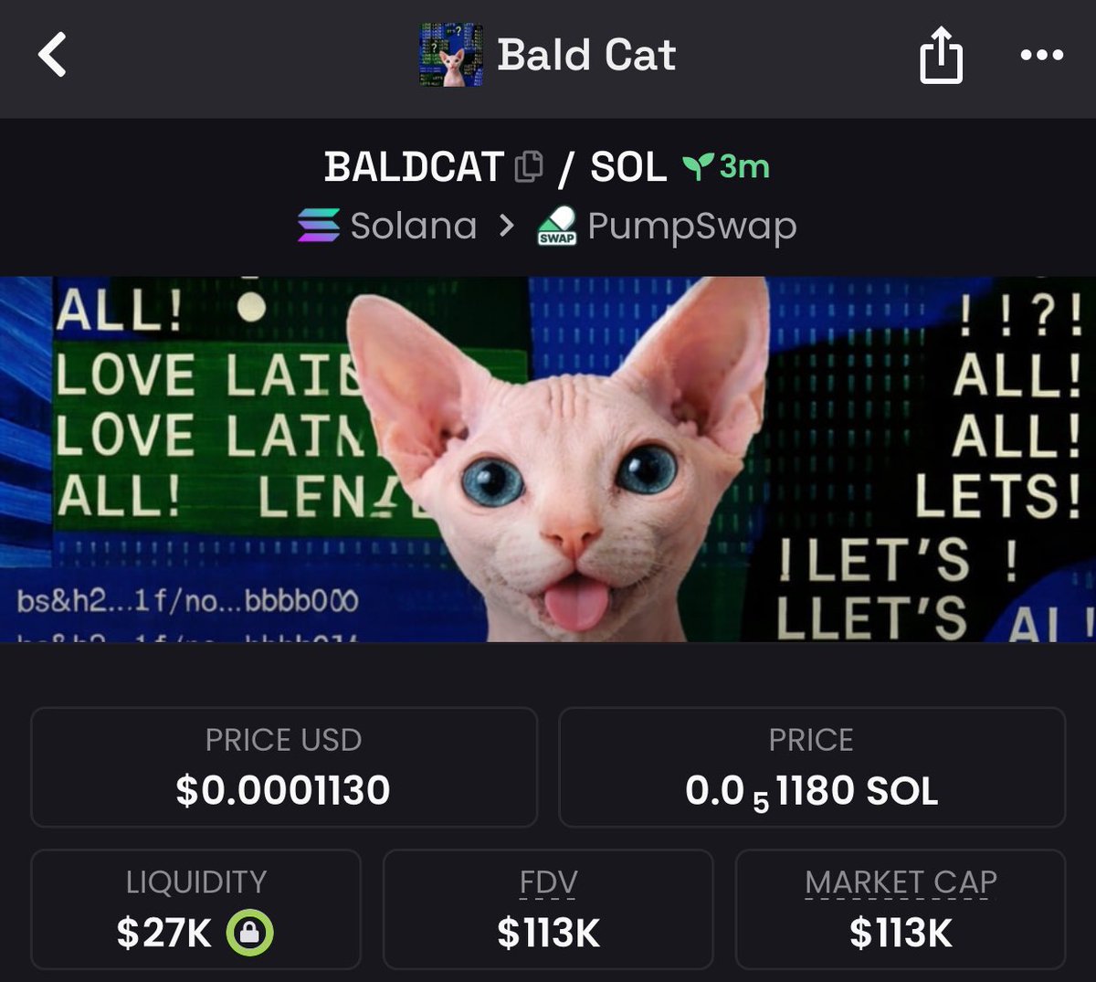 alpha memecoin tweet media