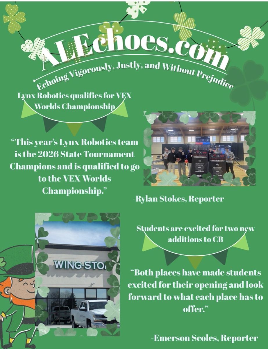 ALHS Journalism tweet media