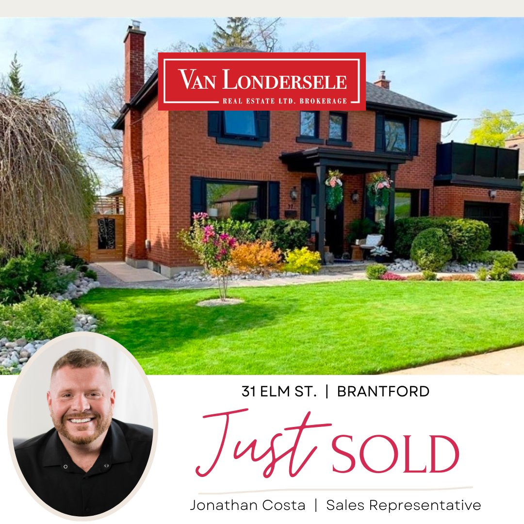 Congratulations to Jonathan’s clients on the Purchase of their new property!

🌱Van LonderSELE TO Van LonderSOLD🌿

Jonathan Costa, Real Estate Agent
📞(416) 970-0654
☎ (519) 428-5763
✉costa-realestate@outlook.com
💻vanlondersele.ca