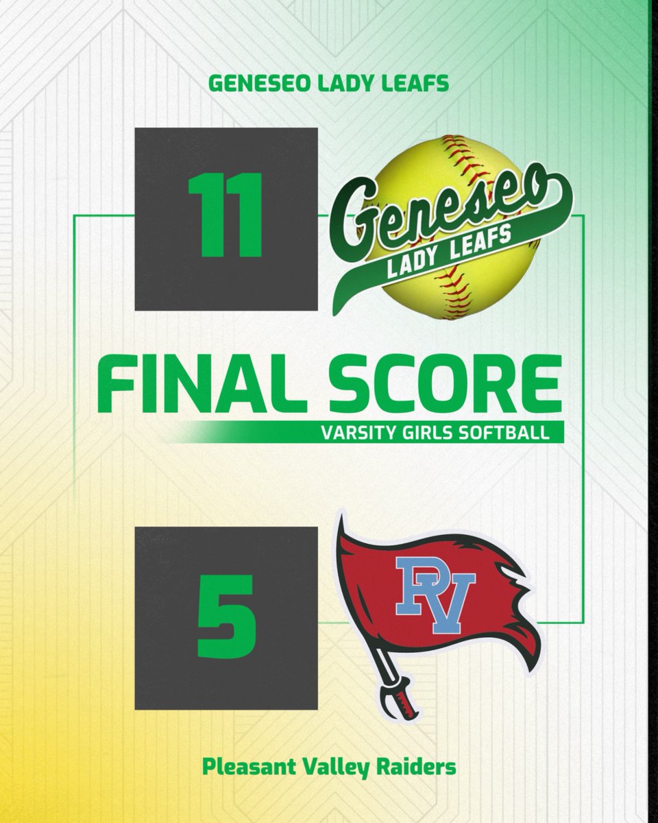 Geneseo Lady Leaf Softball tweet media
