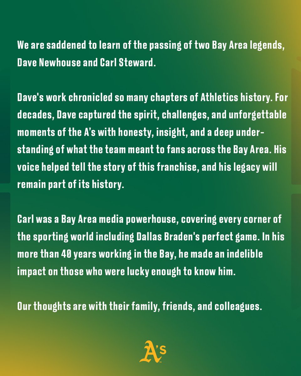 Athletics tweet media