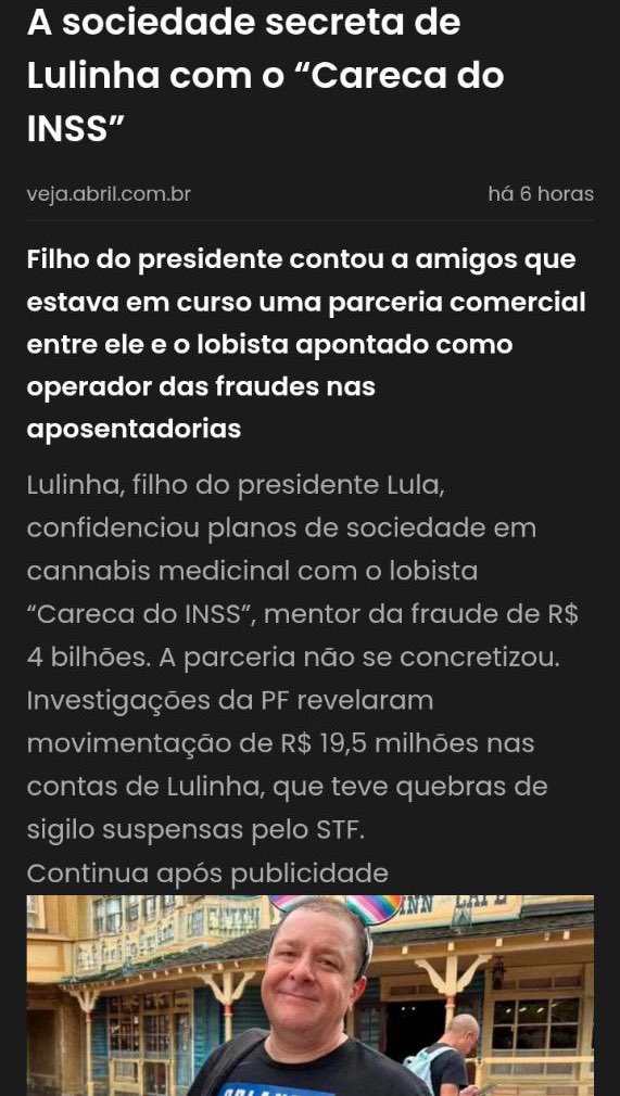 SunSolbr's tweet photo. @sergioamorim @brparalerdo @diegodeabreu @VEJA Teu PT já pagou pra apagarem
Mas tá salvo na wayback machine https://t.co/4AyaMMeV1l