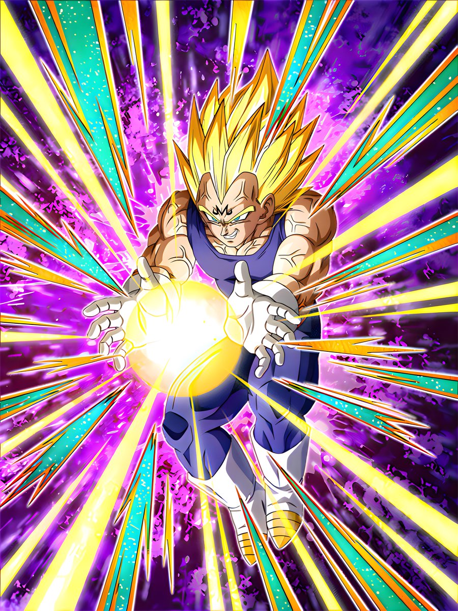 ドッカンバトル dokkan battle》 【宿命の対決】魔人ベジータ+超サイヤ