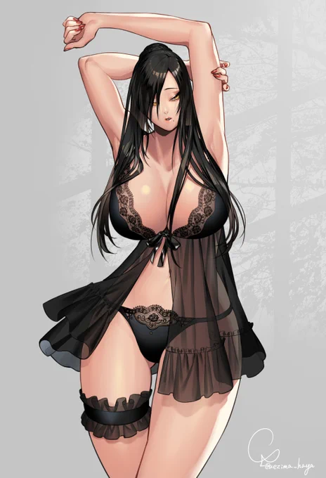 OC_千夜子 再掲～～! お気に入りのすけべな子～～!