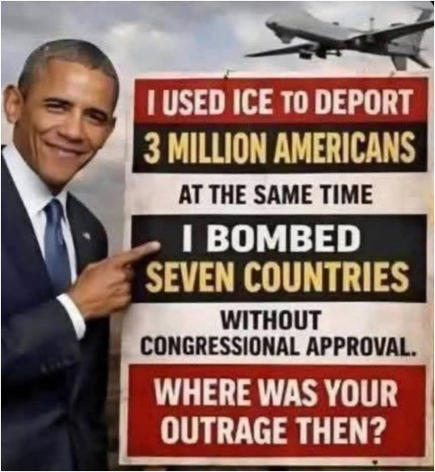 be_true_2_you's tweet image. 2026, All these Leftist and #Trumphaters, are outrage over Iran, Venezuela, and Cuba, where was their outrage when @BarackObama did it to 7 countries?
@realDonaldTrump is cleaning the SHIT that Obama created, so America will FAIL! All Obama Butt Boddies are DEAD or JAIL👍😂👍