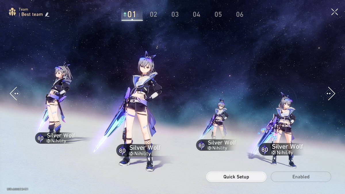 Daily Silver Wolf tweet media