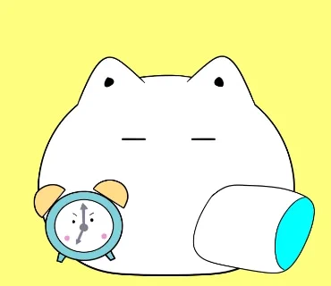 おはちゃーです(。・ω・)ノ 旅行先でお金使いきって帰れなくなった夢見ました… 「悪夢見た」 #イラスト #おはようVtuber
