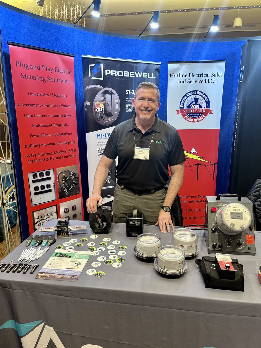AccuGridTech's tweet photo. Come see us at the Rocky Mountain Meter School https://t.co/XvoFtrumVK